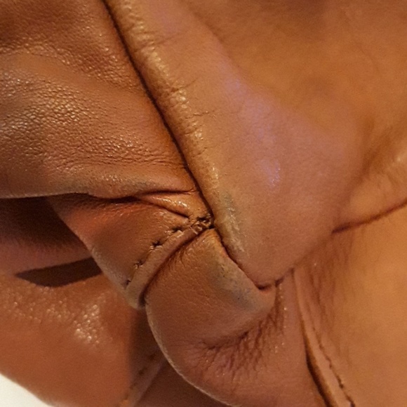 James Drake brown leather satchel. - Picture 7 of 8